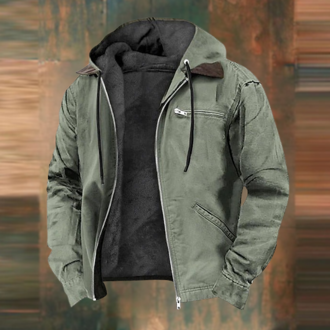 Veste d'Hiver pour Hommes Bomber Moderne 1