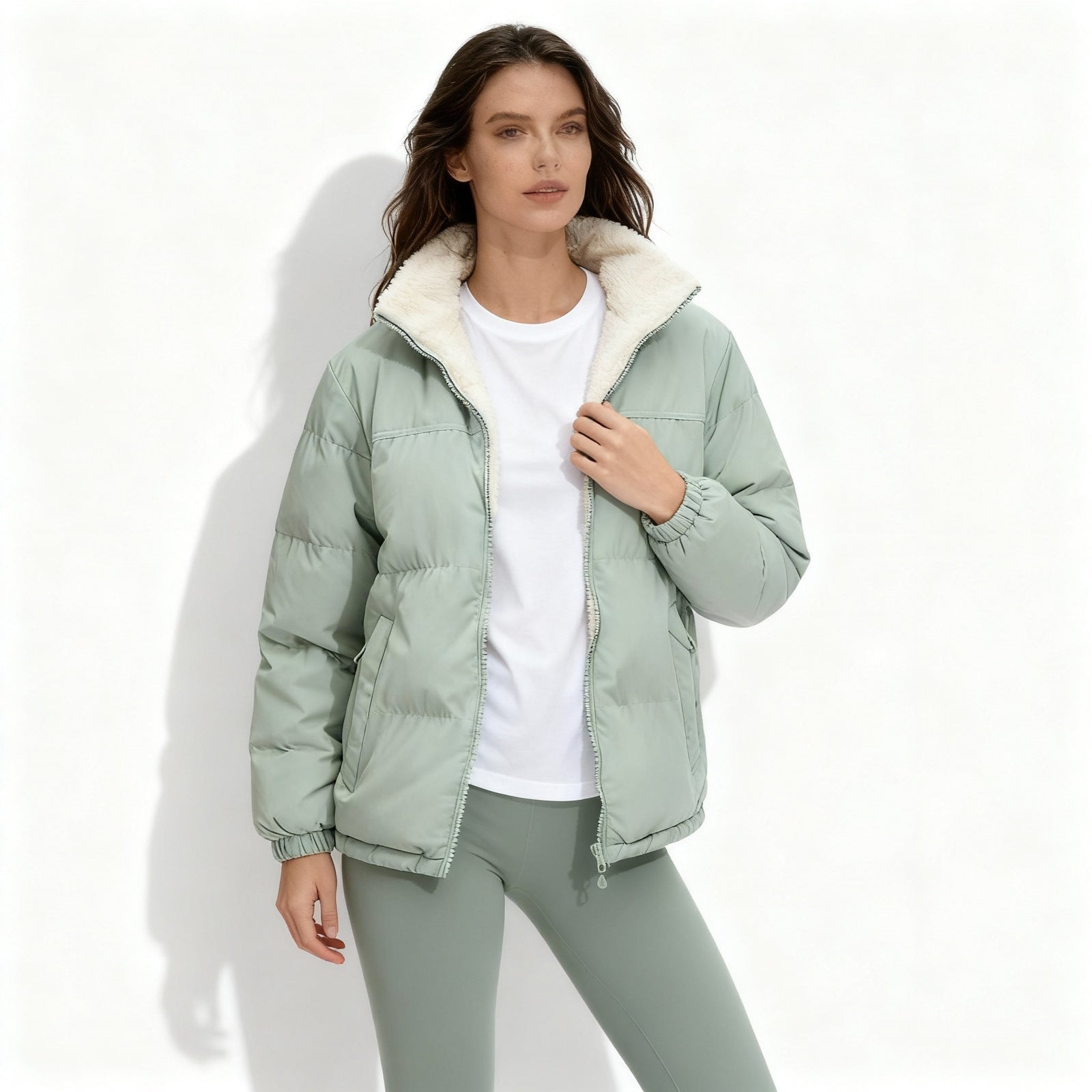Veste d'hiver pour femme Matelassée 4