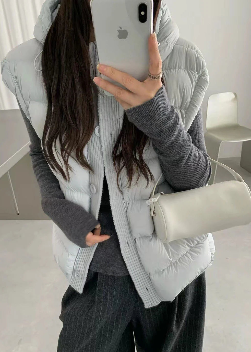 Veste d'hiver pour homme à capuche avec poches 2