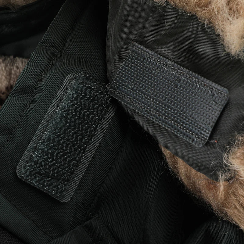 Veste d'hiver pour hommes avec capuche amovible 5