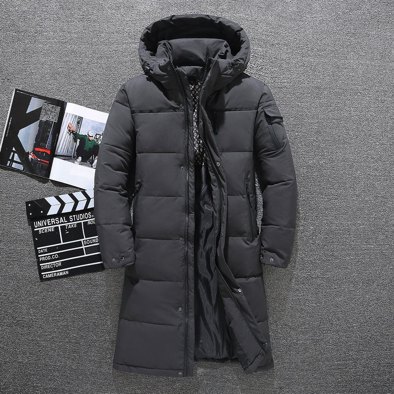 Veste d'hiver pour hommes avec capuche moderne 2