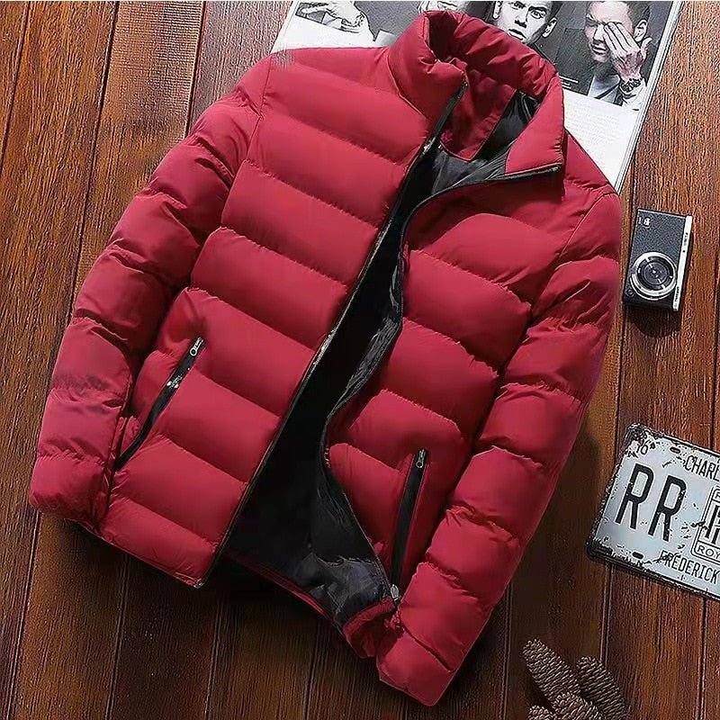 Veste d'hiver pour hommes élégante 5