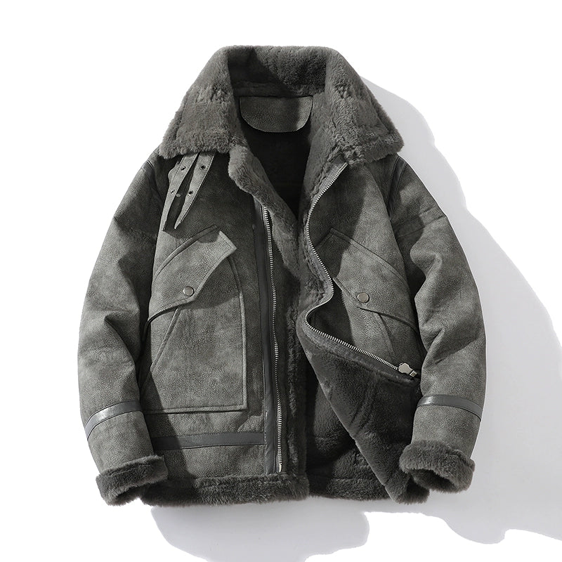 Veste de Moto Femme en Daim 0