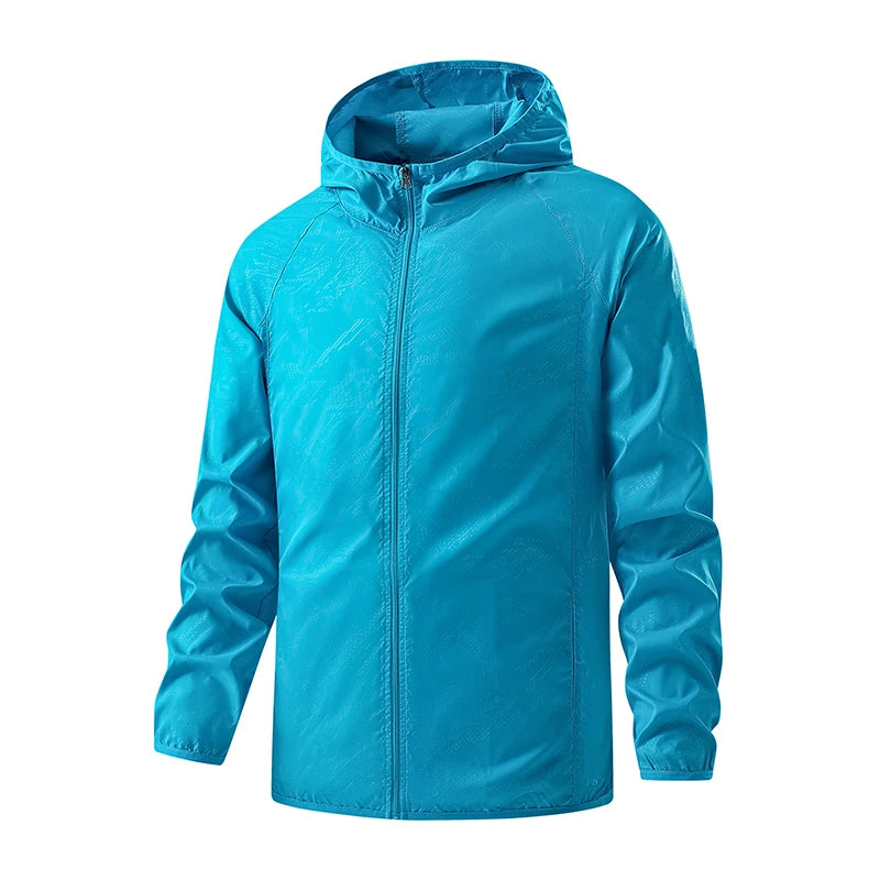 Veste de Randonnée Unisexe Imperméable avec Protection Solaire 10