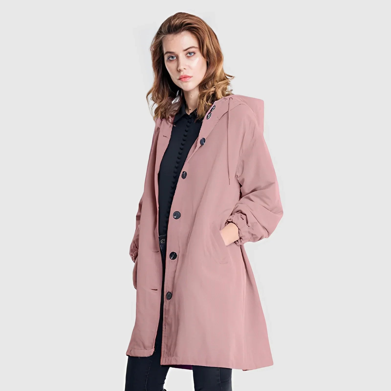 Veste de pluie à capuche pour femmes 6