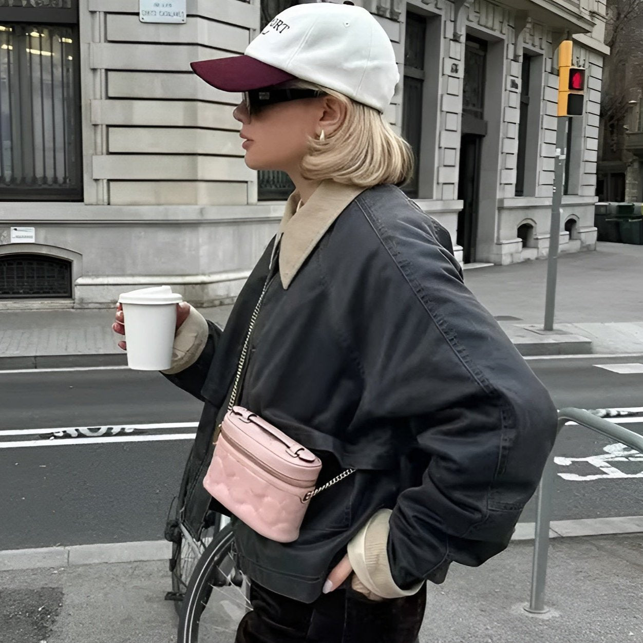 Veste de travail surdimensionnée Grunge 2