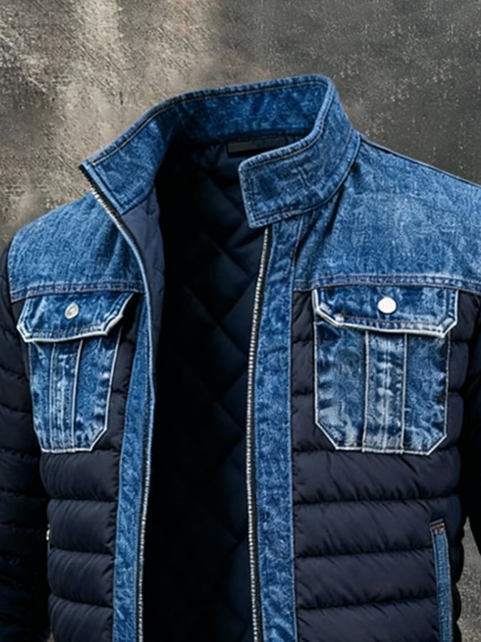 Veste en Jean Classique pour Homme 2