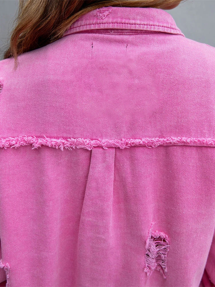 Veste en Jean Femme Style Bohème Chic 3