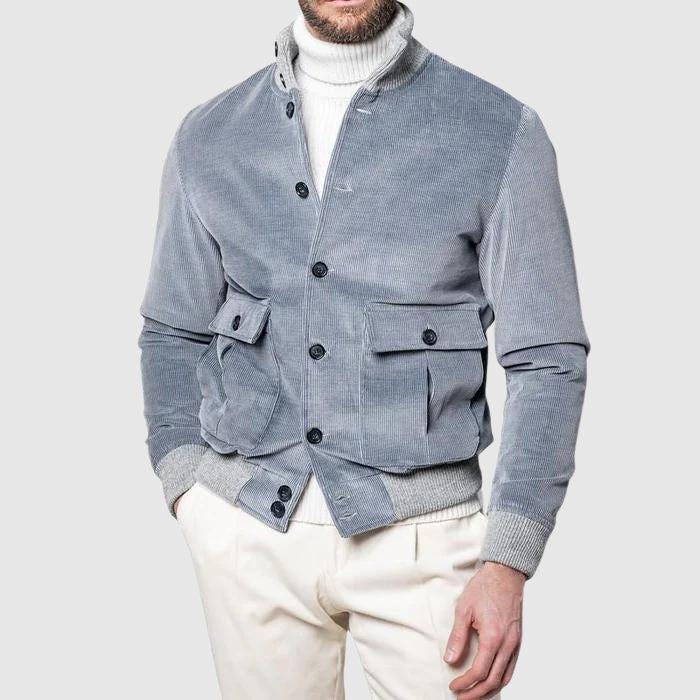 Veste en Velours Côtelé pour Hommes Moderne 2