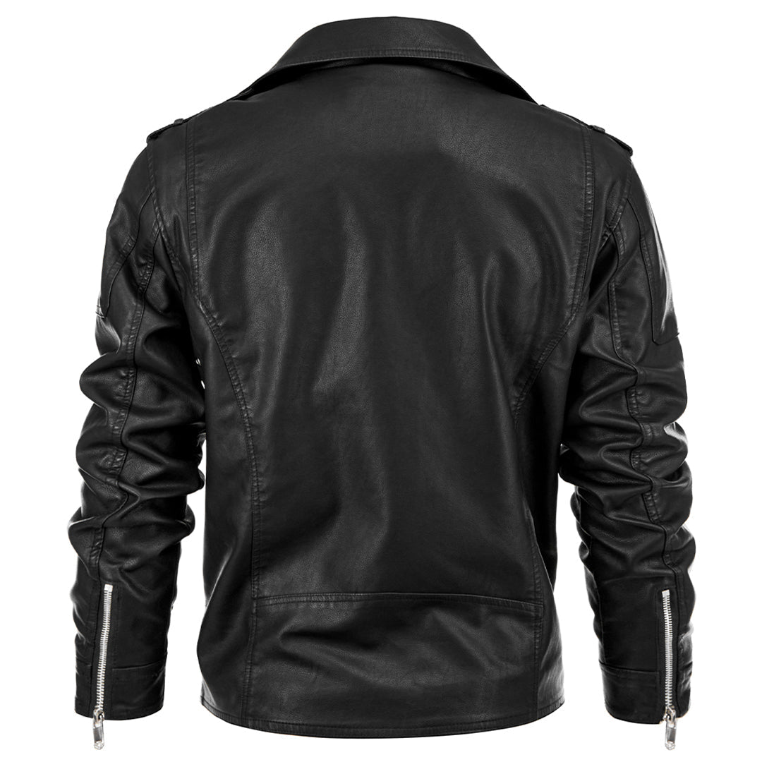 Veste en cuir pour homme style Boulevard 1