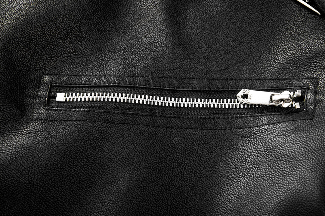 Veste en cuir pour homme style Boulevard 3