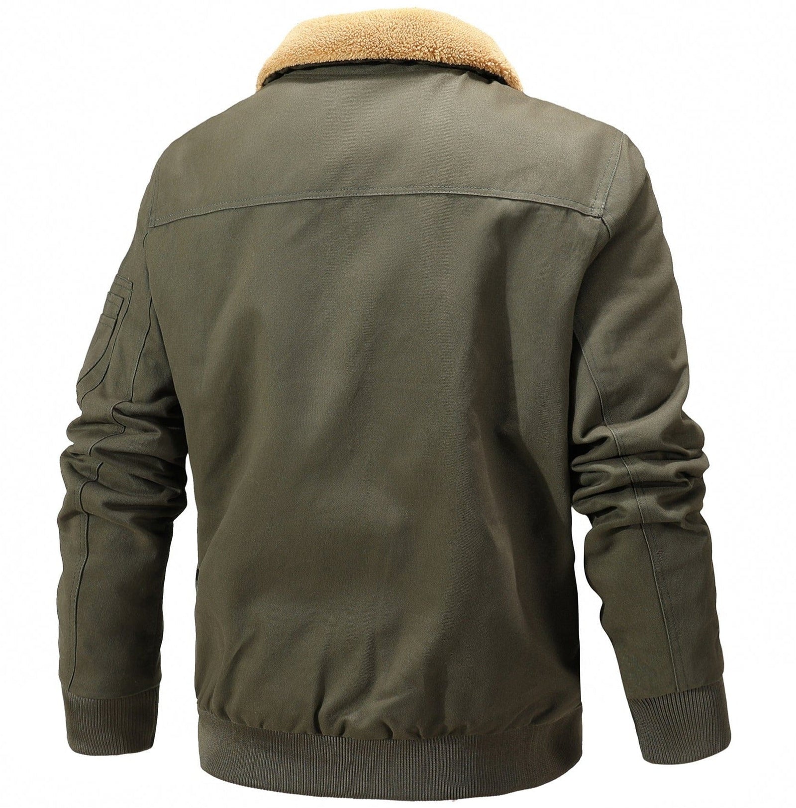 Veste pour Homme Style Urbain en Coton et Polyester 3