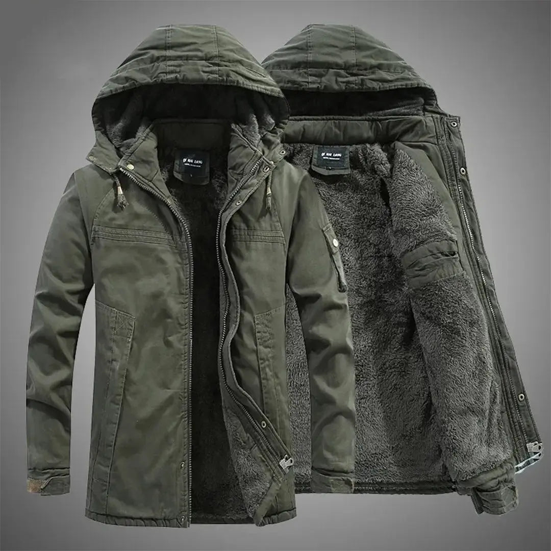 Veste pour Hommes Moderne avec Doublure Chaleureuse 2