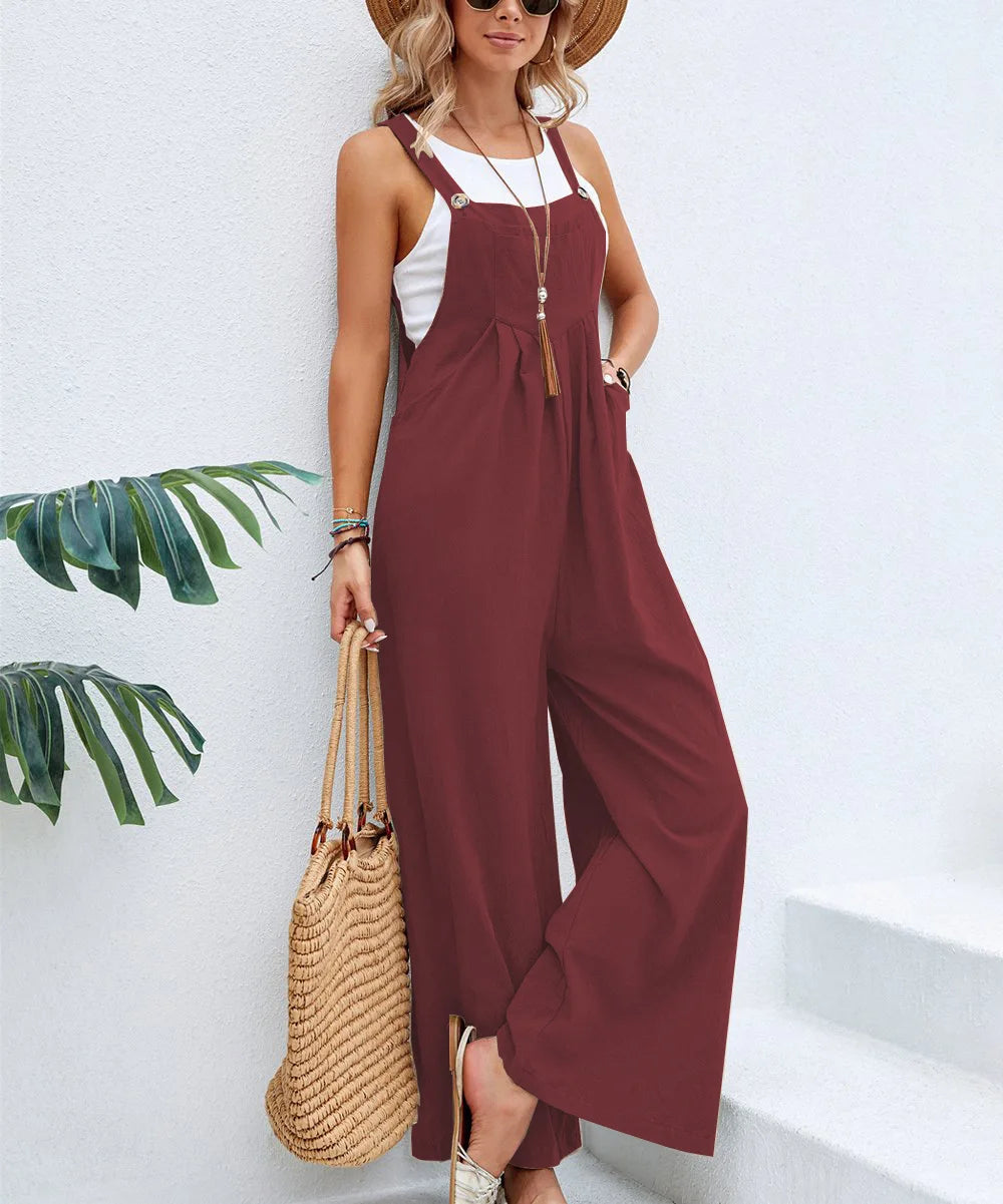 Women’s Denim Jumpsuit Street Style 3