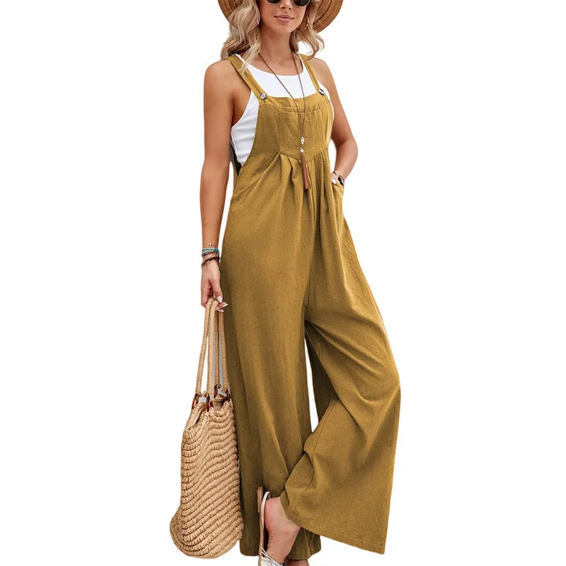 Women’s Denim Jumpsuit Street Style 9