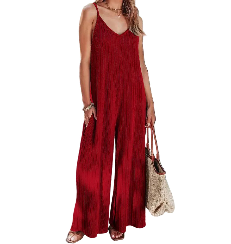 Women's Summer Jumpsuit Backless 11
