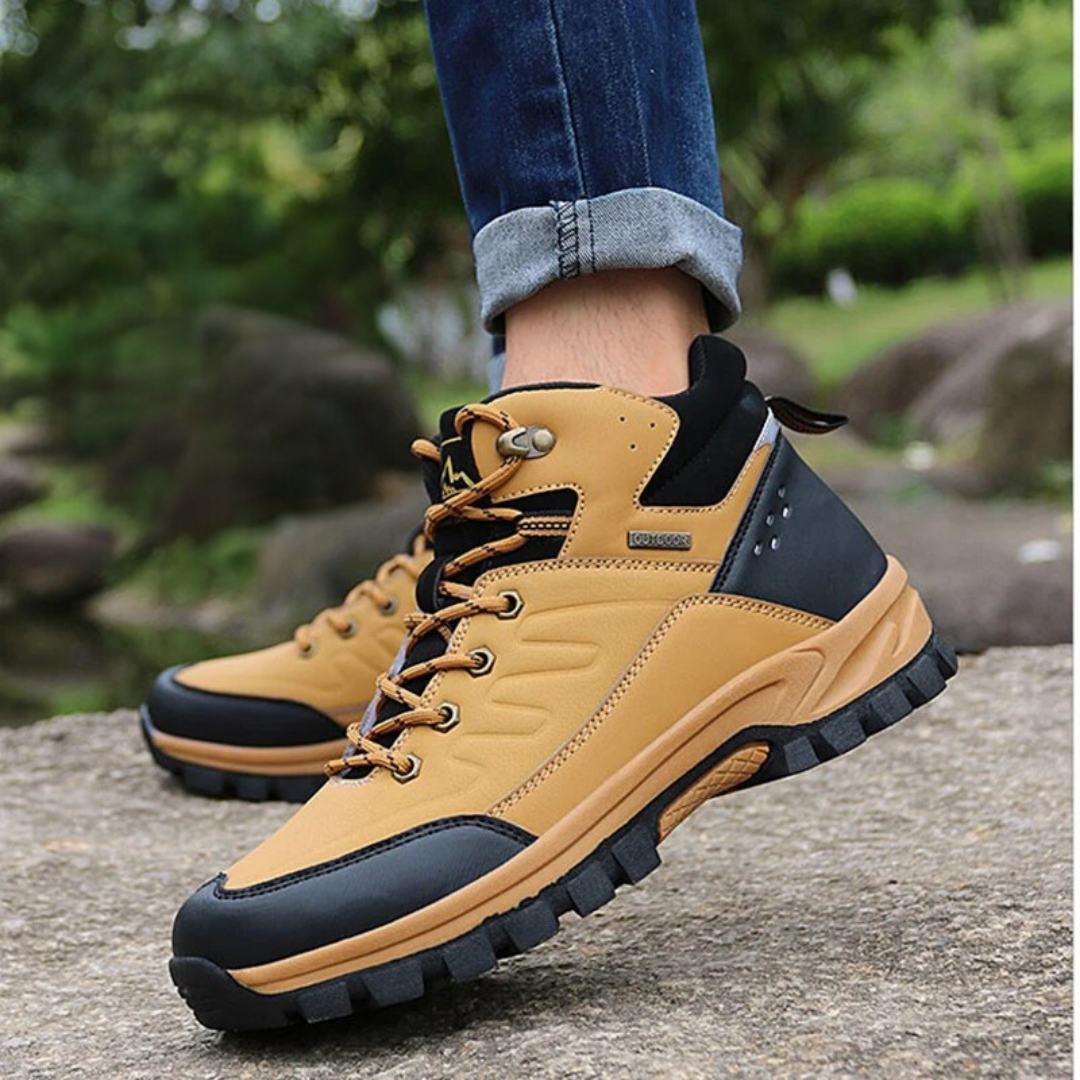 Bottes de randonnée en peluche pour hommes