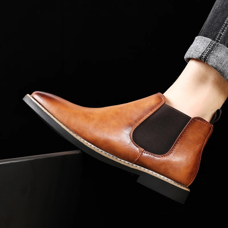 Bottines Chelsea rétro pour hommes