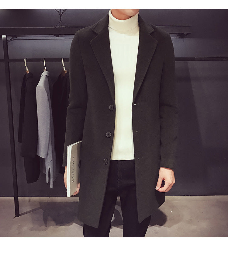 Manteau d'affaires ajusté pour hommes