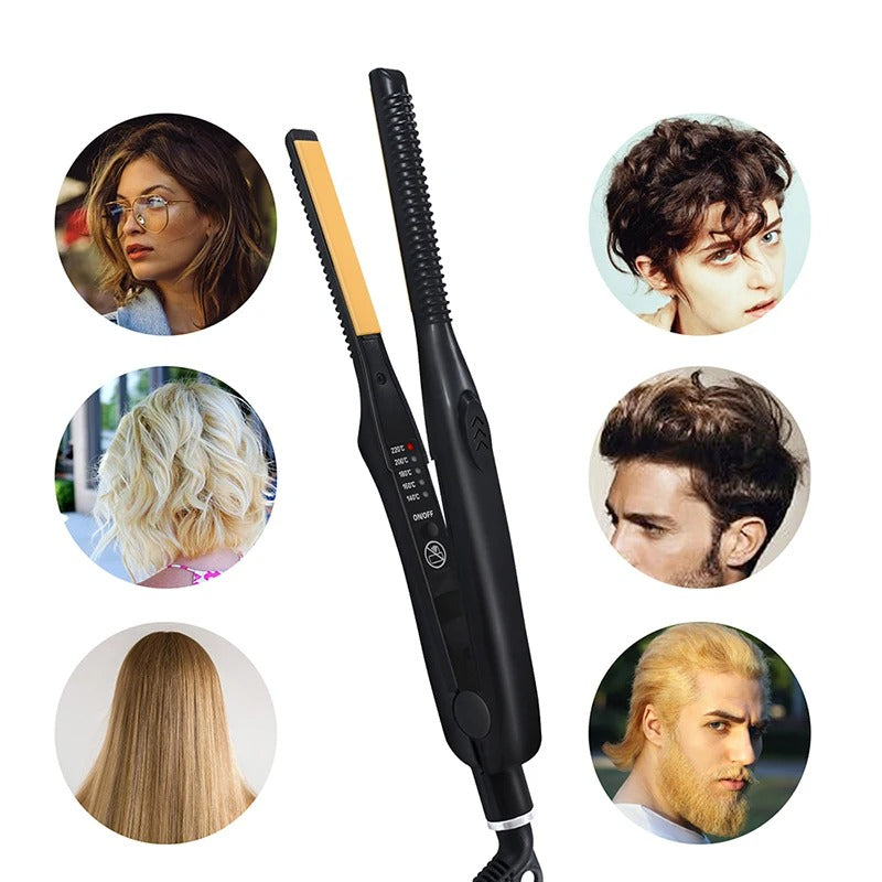 Lisseur et boucleur de cheveux 2 en 1