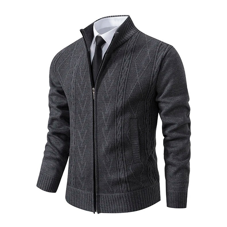 Pull en cachemire tricoté pour hommes