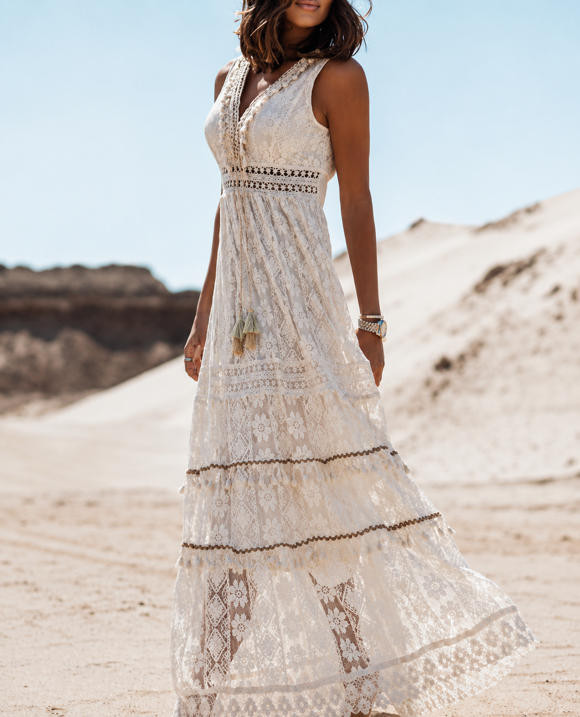 Robe Bohème Fluide pour Femme