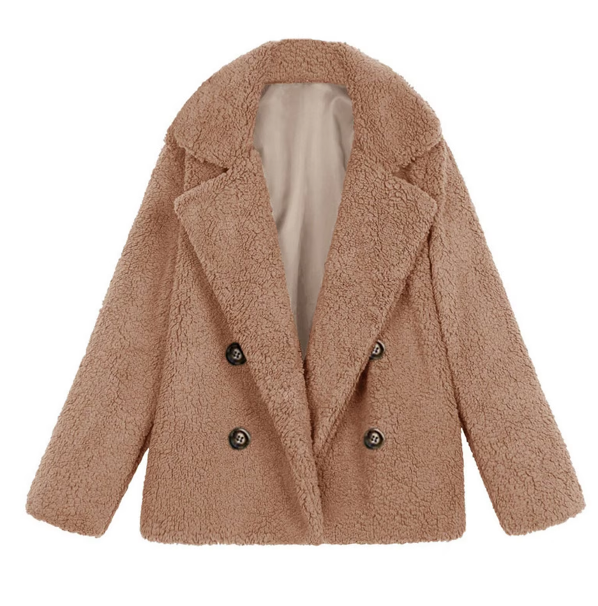 Veste molletonnée surdimensionnée pour femmes