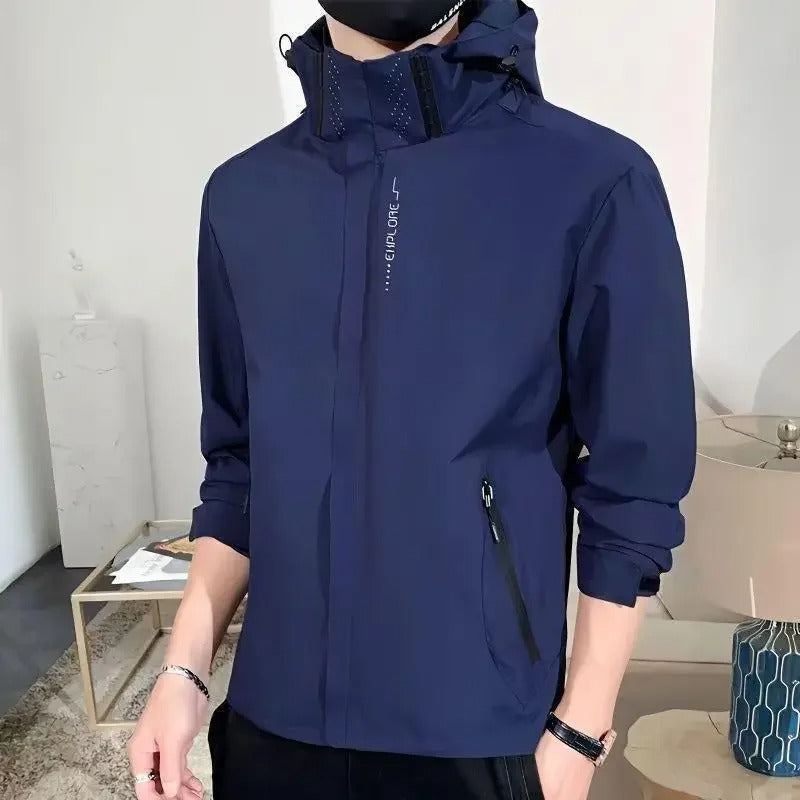 Veste de pluie légère pour hommes
