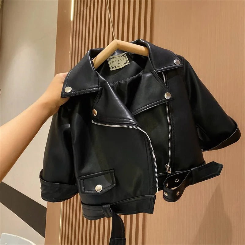 Veste en cuir pour enfants