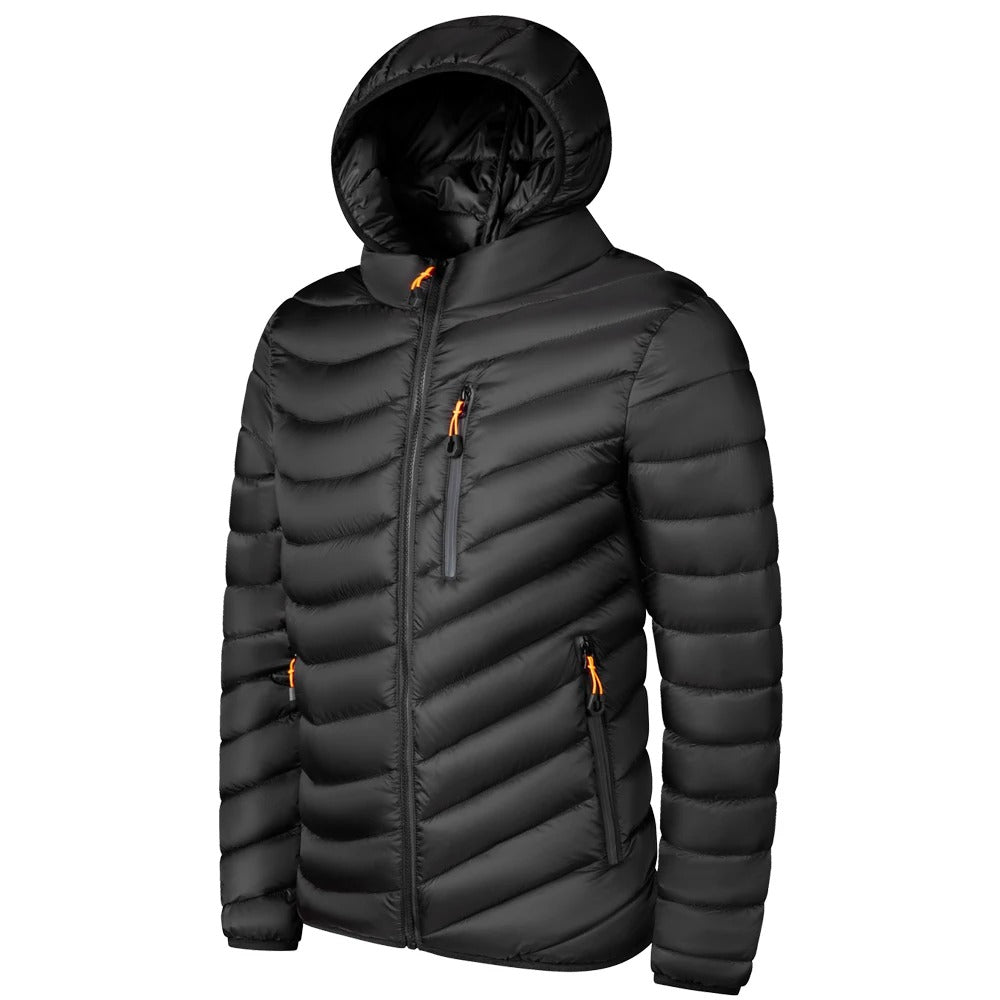 Veste légère en coton matelassé pour hommes
