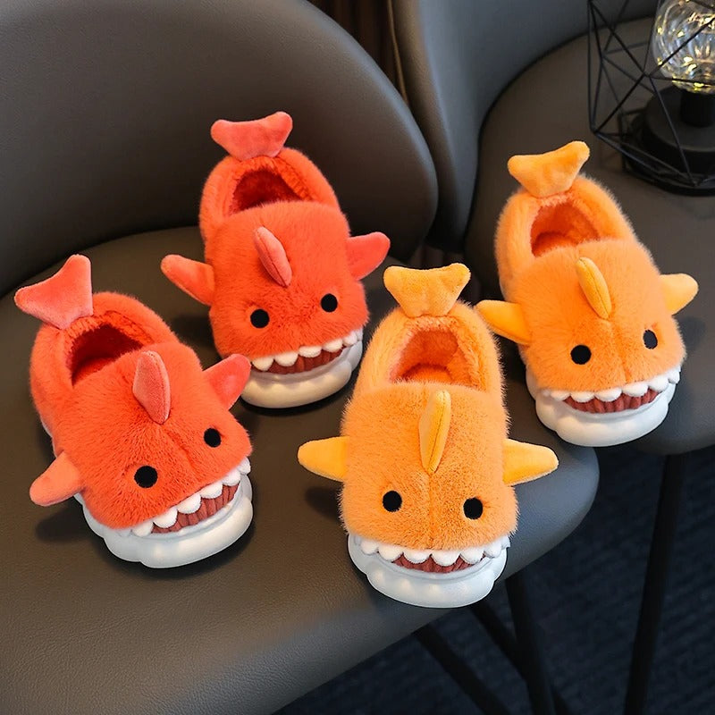 Chausson requin antidérapant pour enfants
