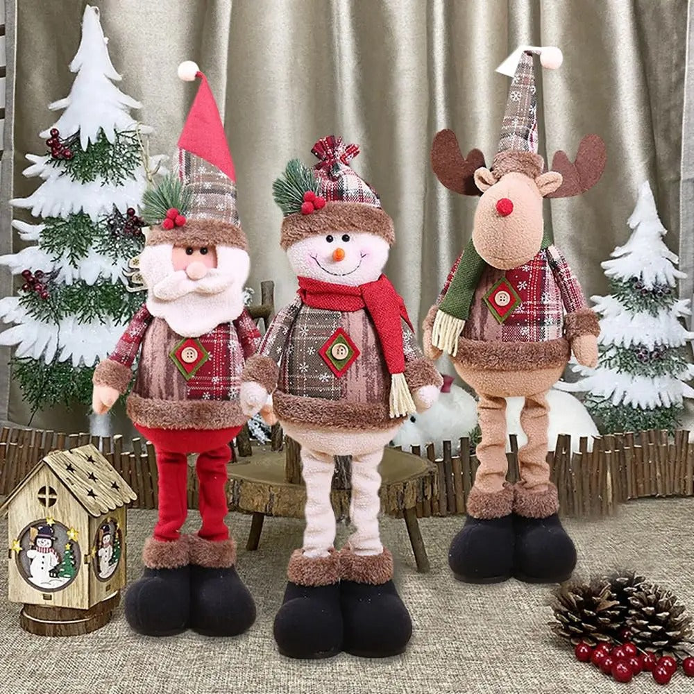 Poupée de Noël télescopique