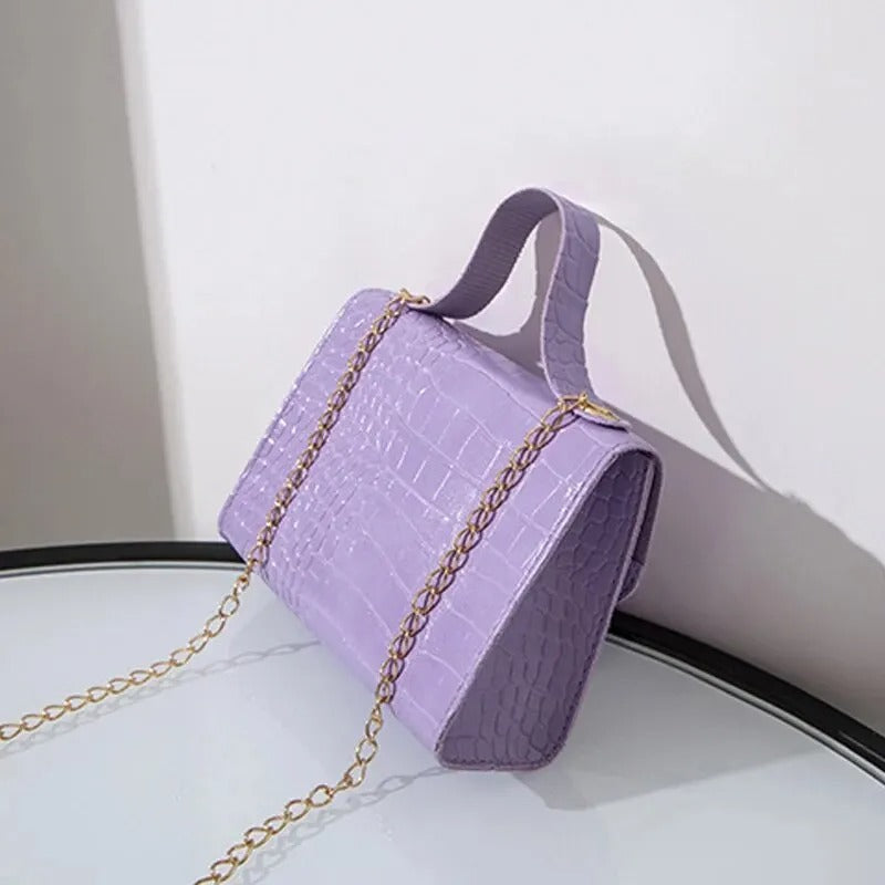 Sac à bandoulière à chaîne chic pour femmes