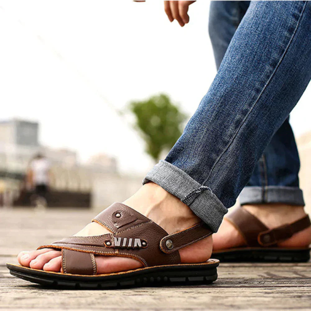 Variant image for Sandale Homme Ergonomique Confortable en Matériaux Respirants-9