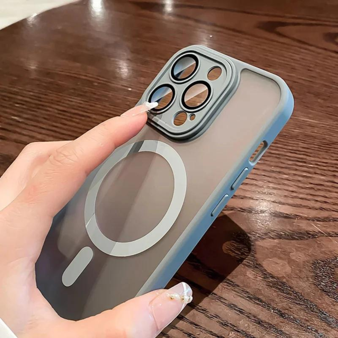 Étui magnétique antichoc pour iPhone