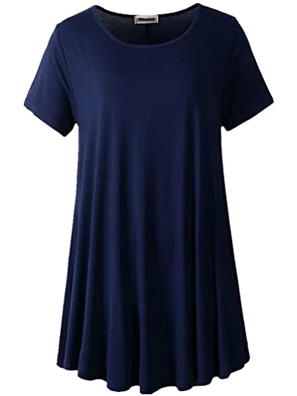 Tops Tuniques Fluides Plus Size