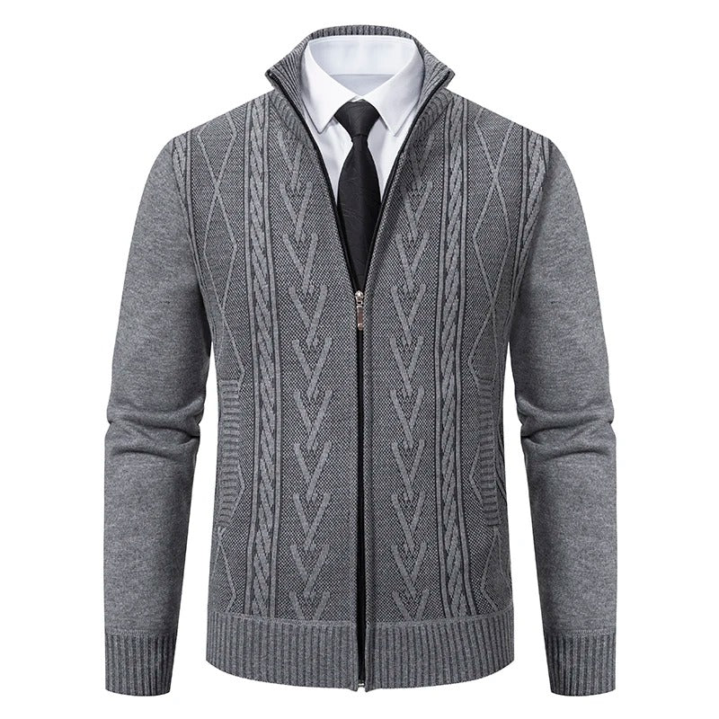 Pull en cachemire tricoté pour hommes