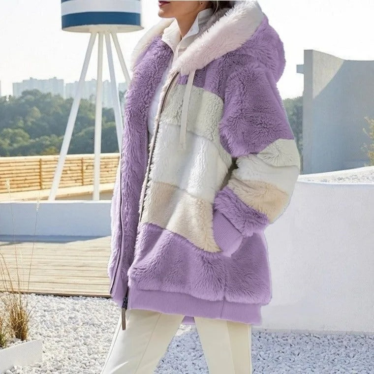 Veste à capuche surdimensionnée pour femmes