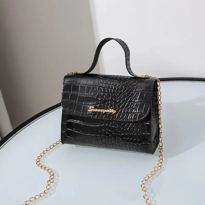 Sac à bandoulière à chaîne chic pour femmes