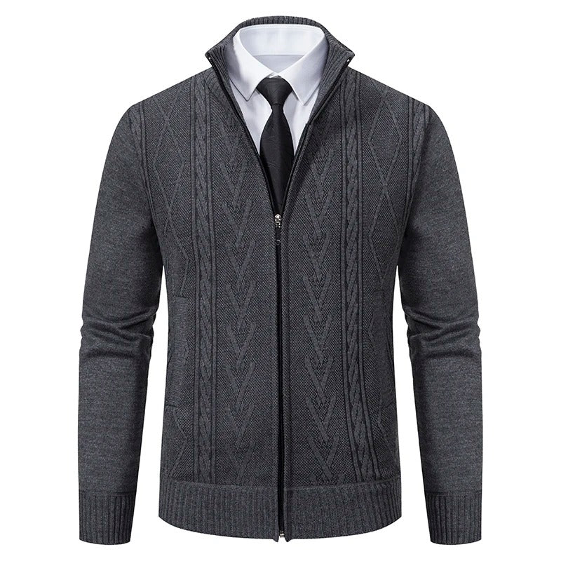 Pull en cachemire tricoté pour hommes