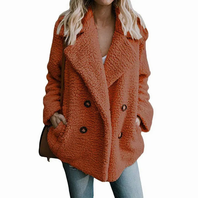 Veste molletonnée surdimensionnée pour femmes