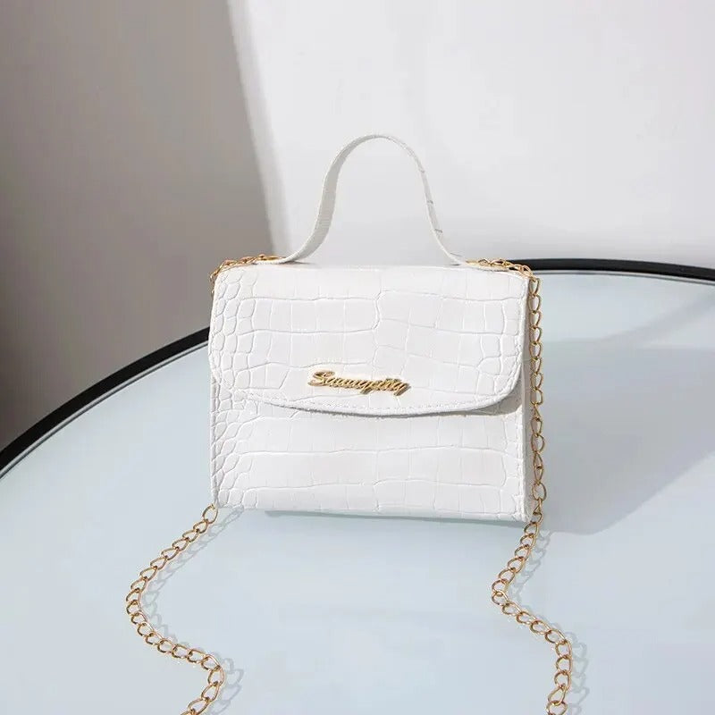 Sac à bandoulière à chaîne chic pour femmes