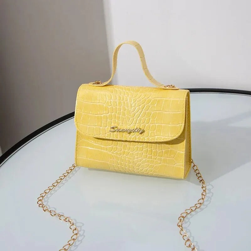 Sac à bandoulière à chaîne chic pour femmes