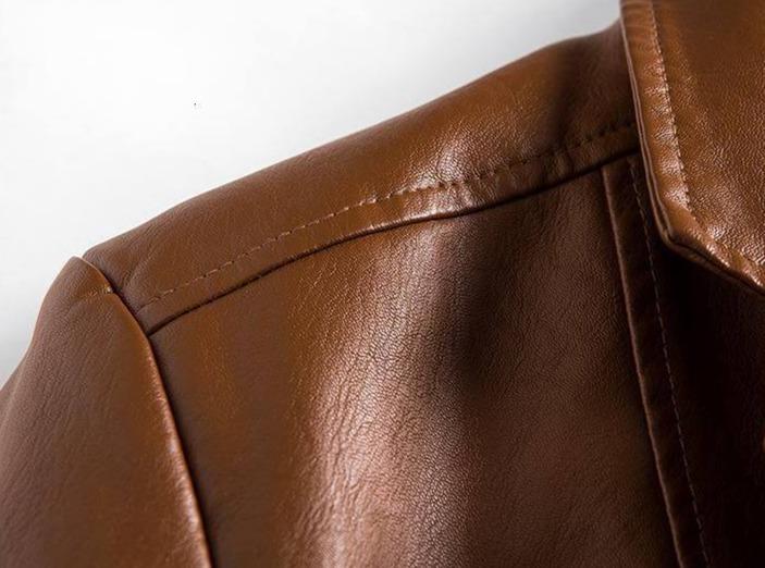 veste blazer en cuir pour homme 5