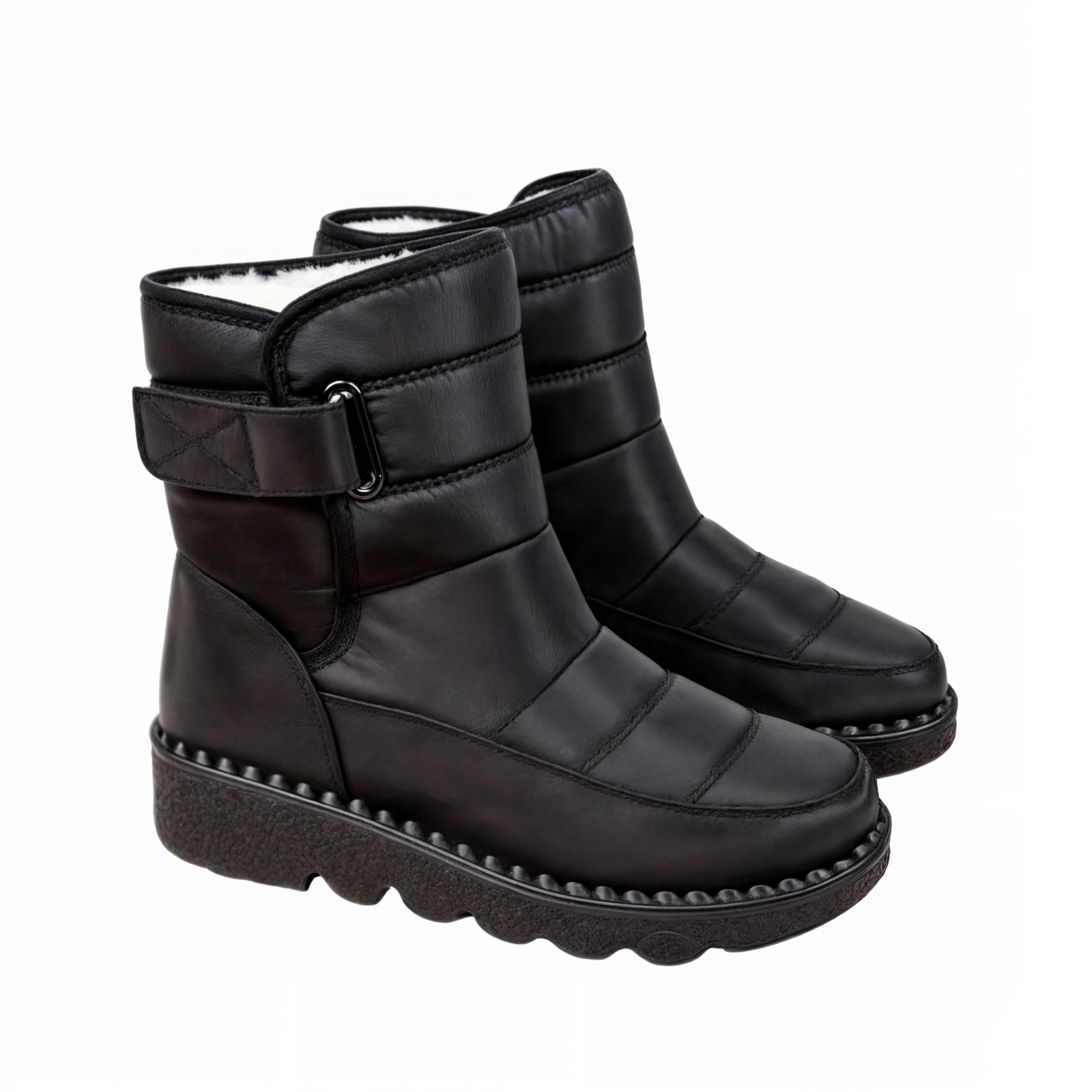 Bottes de neige imperméables antidérapantes pour femmes