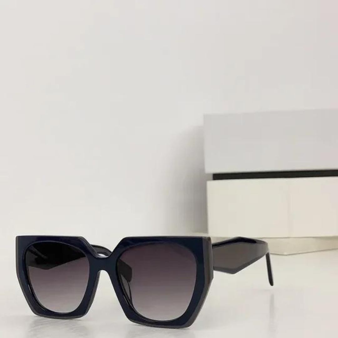Lunettes de soleil rondes à œil de chat