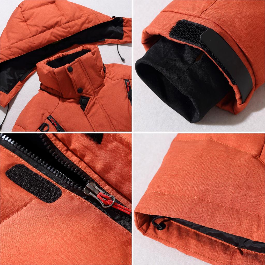 Veste à capuche épaisse et chaude