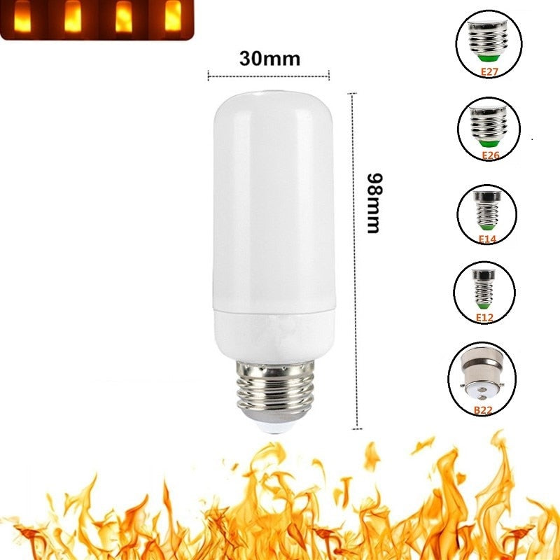 Ampoule LED à effet de flamme