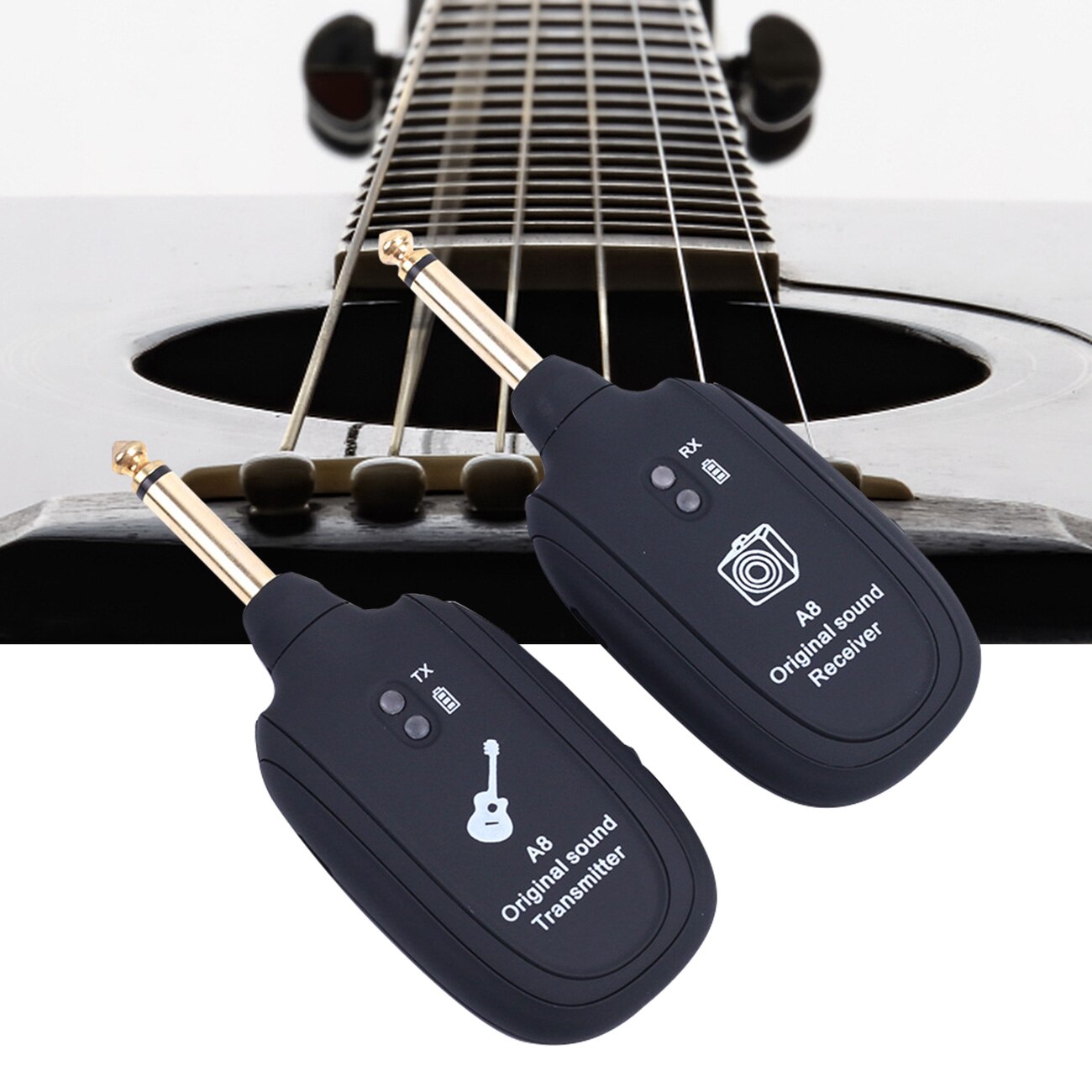 Système d'amplification sans fil pour guitare | Émetteur et Récepteur