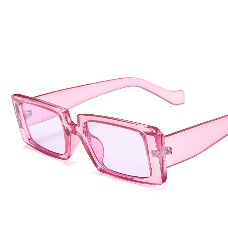 Lunettes de soleil rectangulaires vintage